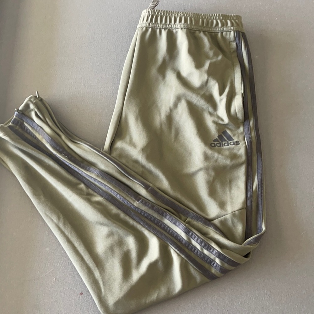 Adidas zipper jogger pants